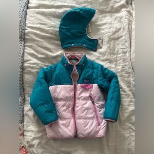 Pink/Teal Patagonia Tribbles